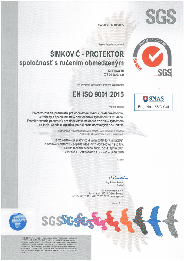 EN ISO 9001:2015